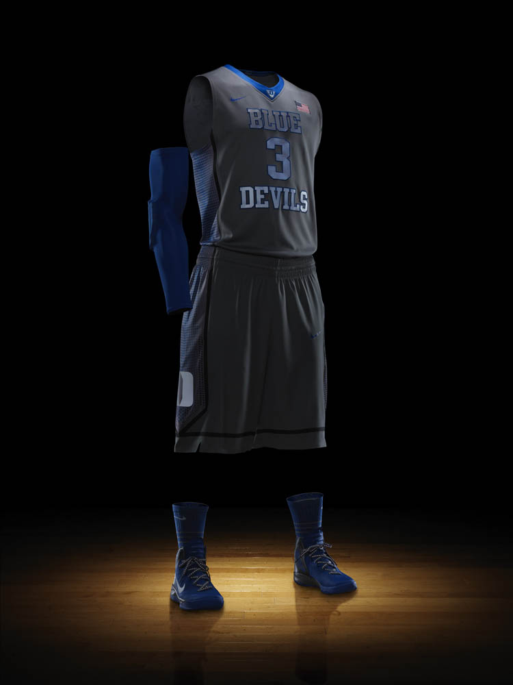 Nike Hyper Elite Platinum 2012 - Duke Blue Devils (1)
