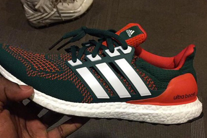 adidas boost miami hurricanes