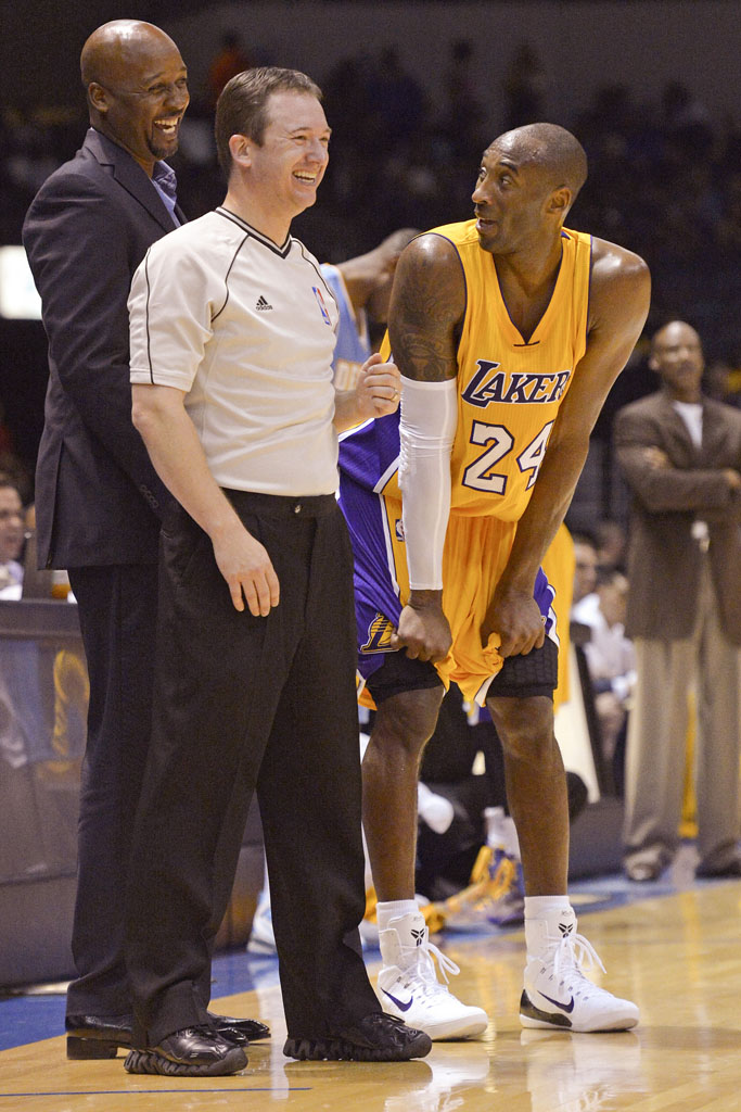 Kobe Bryant wearing Nike Kobe IX 9 Elite Inline PE (3)