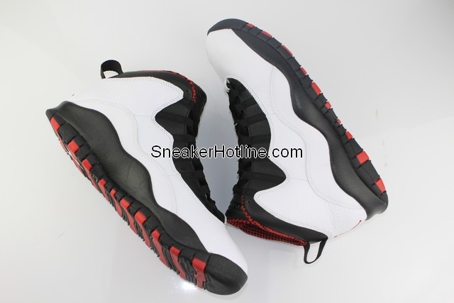 Air Jordan Retro 10 Chicago White Red Black 310805-100