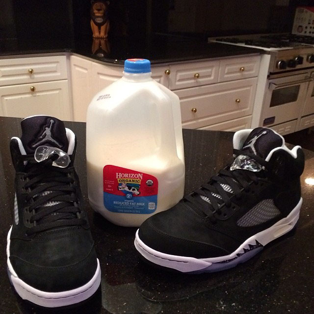 Big Boi wearing Air Jordan 5 Retro Oreo