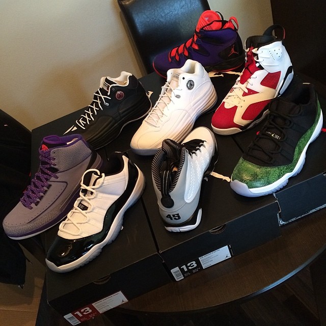 Kendall Marshall Picks Up Air Jordans