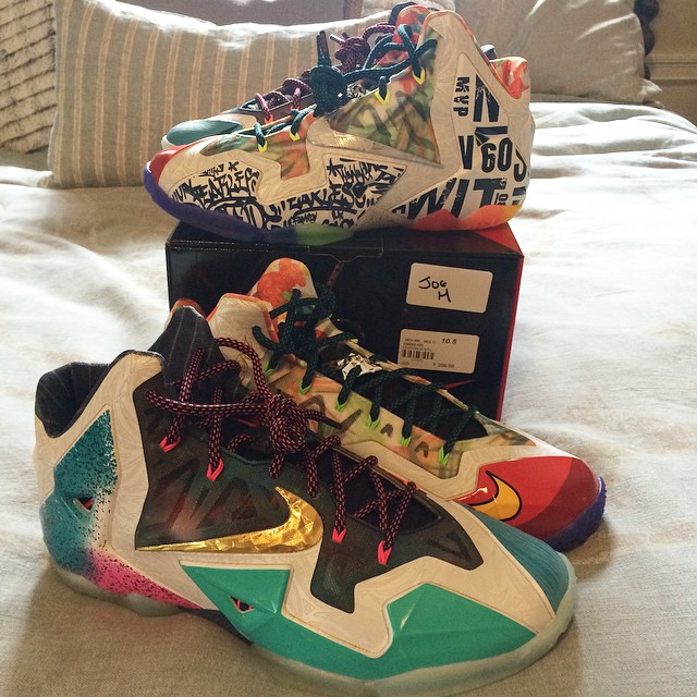 Joe Haden Picks Up 'What The' Nike LeBron XI 11