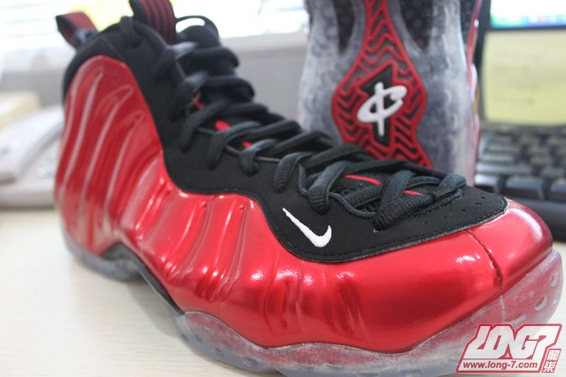 air foamposite one metallic red