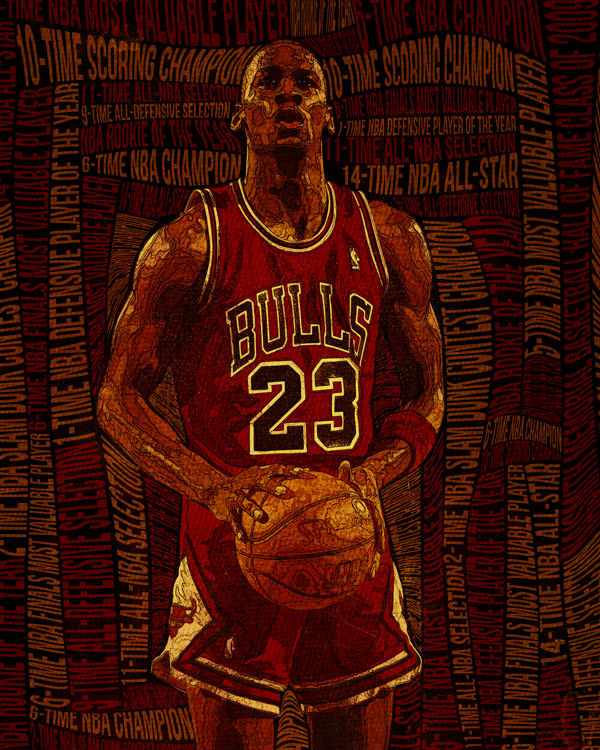 RareInk x Michael Jordan by Kerry Laster (3)