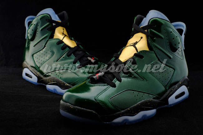 jordan 6 dark green