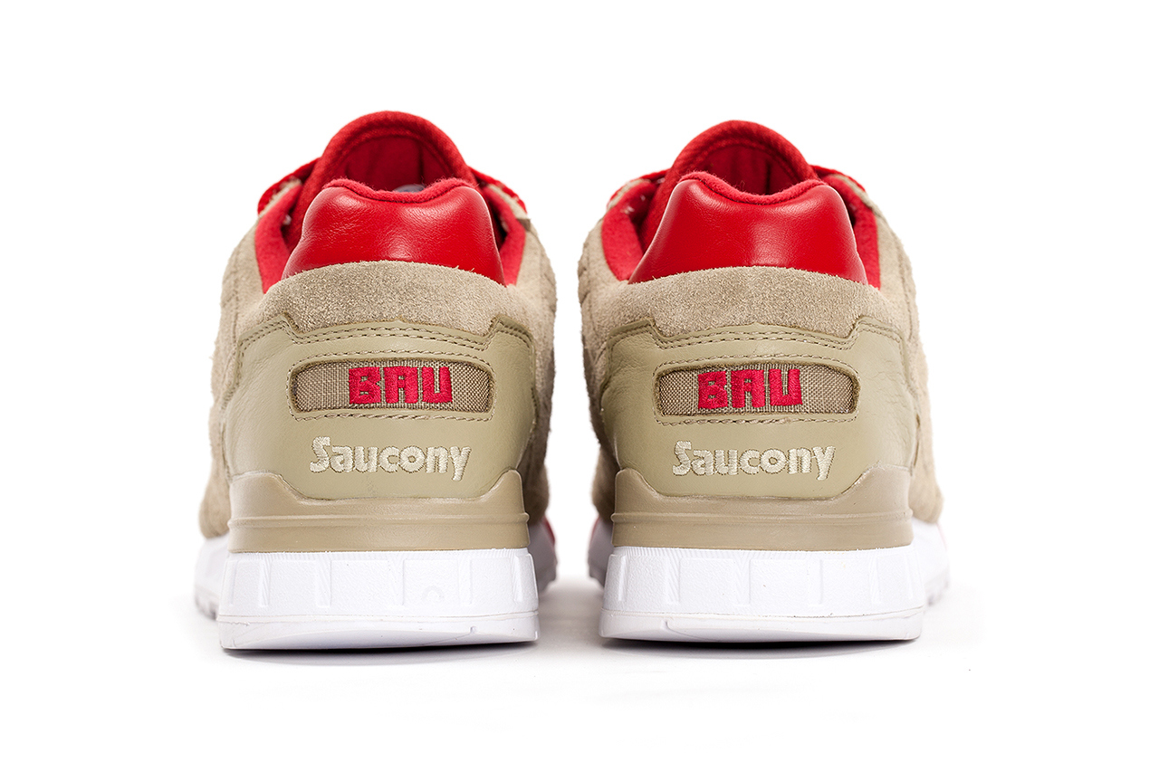 BAU x Saucony Shadow 5000 Novem heel