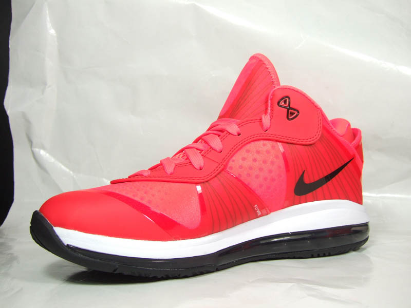 lebron 8 v2 low solar red