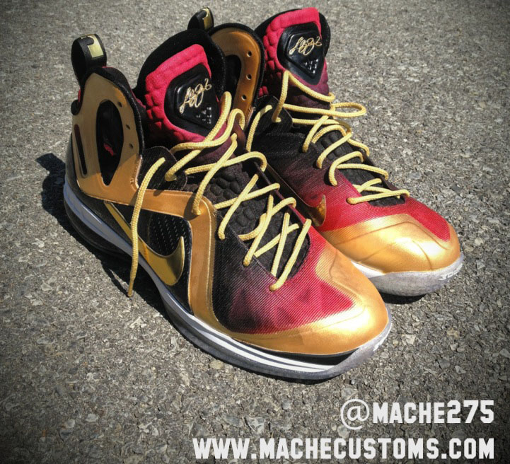 Nike LeBron 9 P.S. Elite MVP by Mache Custom Kicks (1)