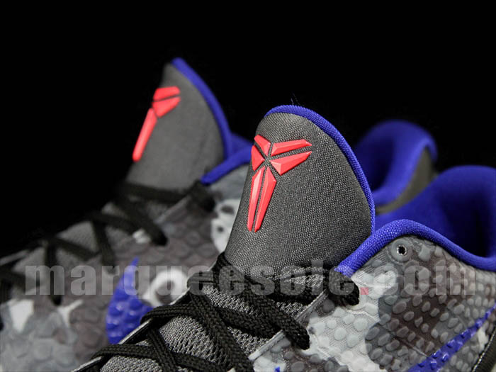 Nike Zoom Kobe VI Camo - Black/Grey/Concord