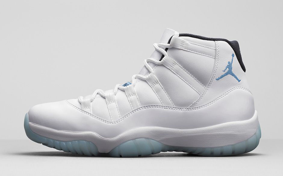 Jordan 11 store retro carolina blue