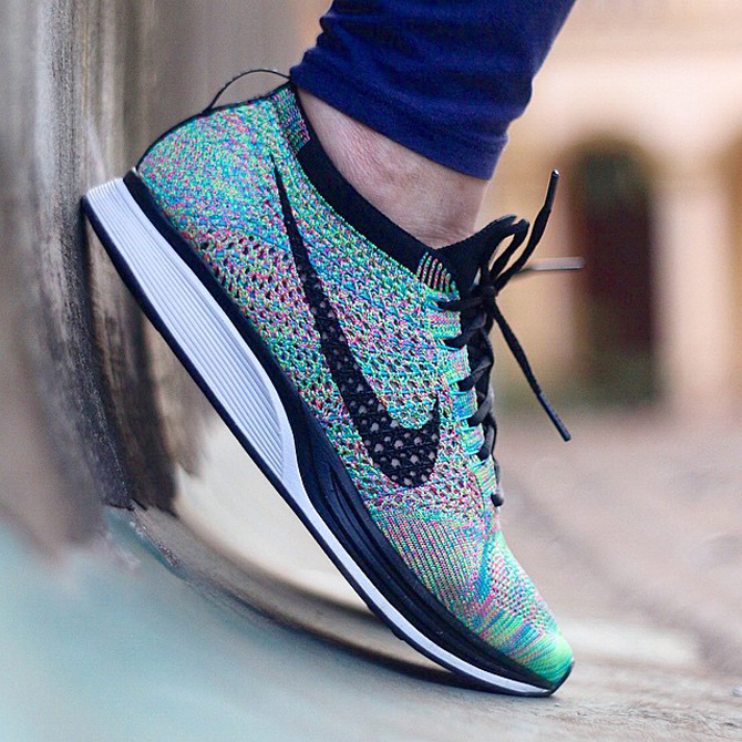 nike flyknit trainer multicolor for sale