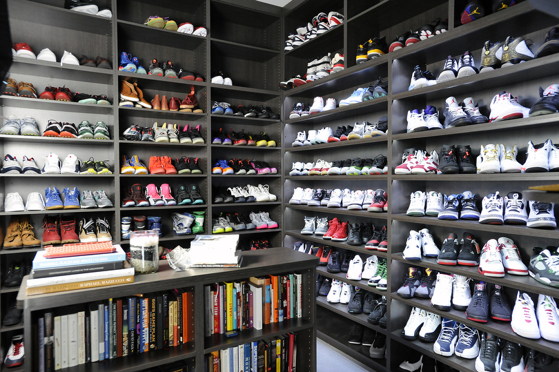 The 15 Best Celebrity Sneaker Closets Sole Collector