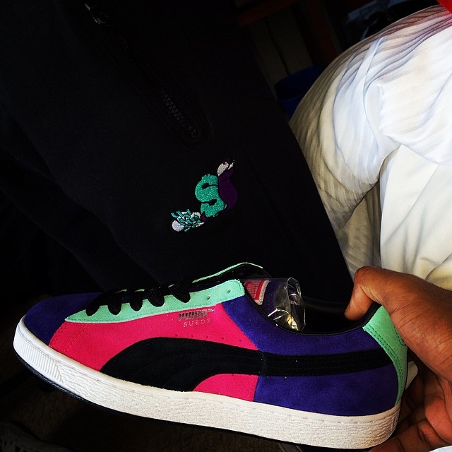 Meek Mill Picks Up PUMA Suede