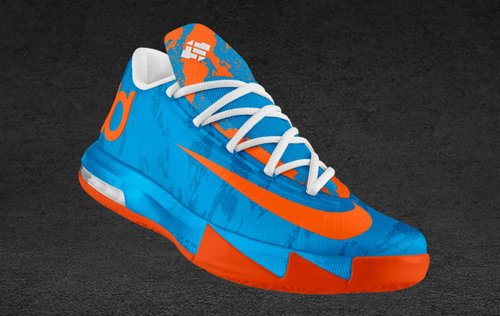 Nike KD 6 iD Spray Camo Thunder