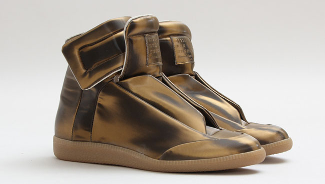 Maison Martin Margiela High Top in Bronze | Sole Collector