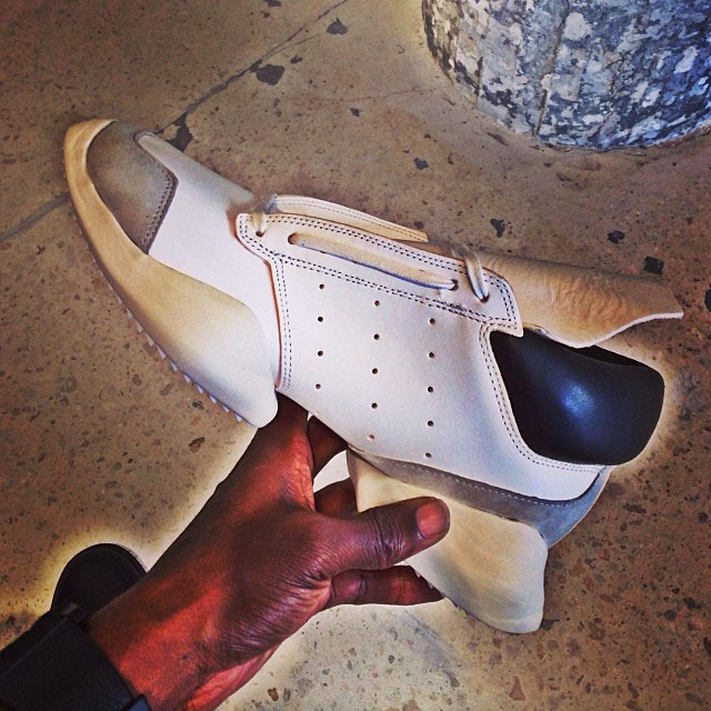 Chad Johnson Picks Up Rick Owens x adidas Running Shoes