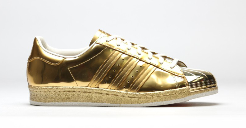 Cheap Adidas SUPERSTAR BOOST White/Black/Gold Hype DC