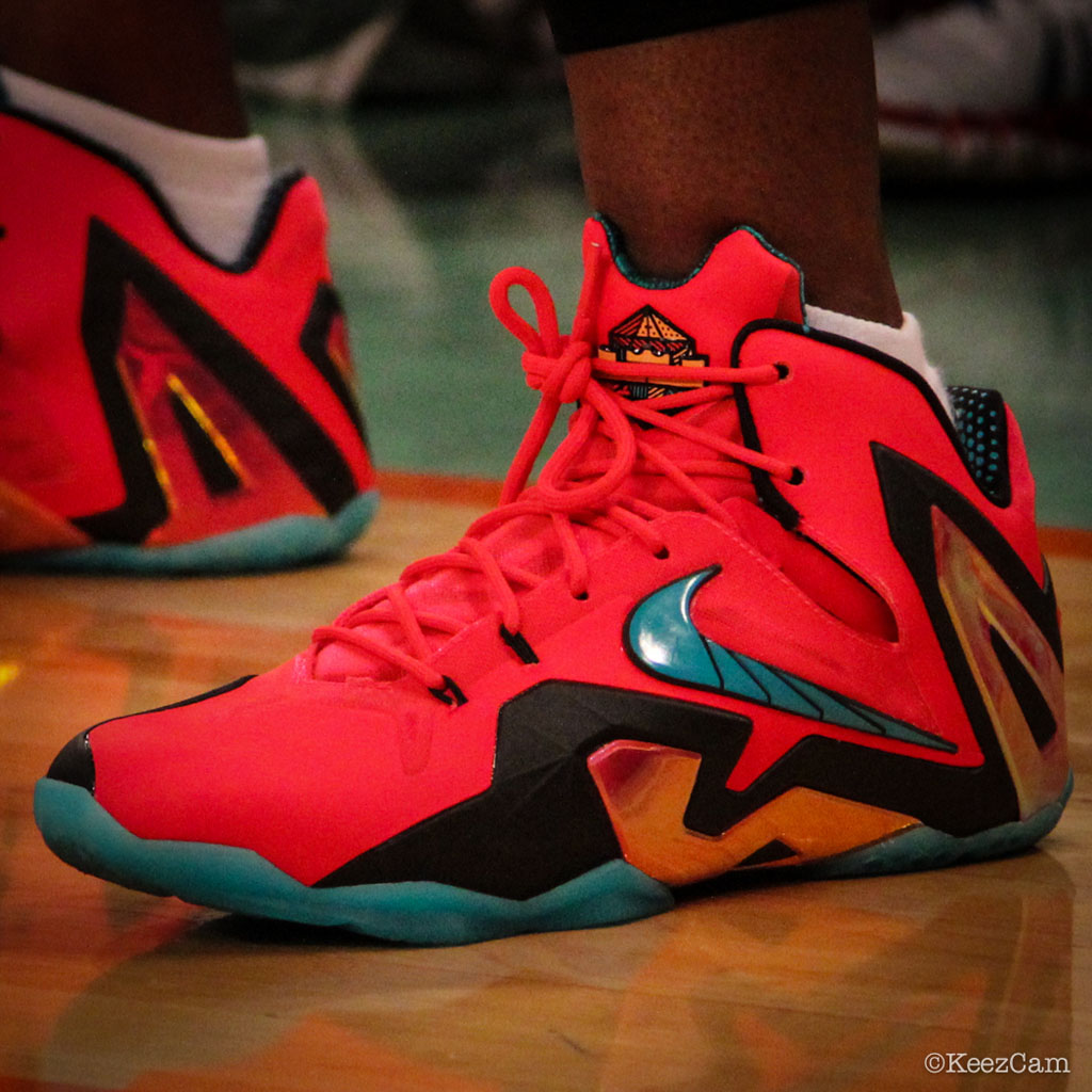 Swin Cash wearing Nike LeBron XI 11 Elite Hero (5)