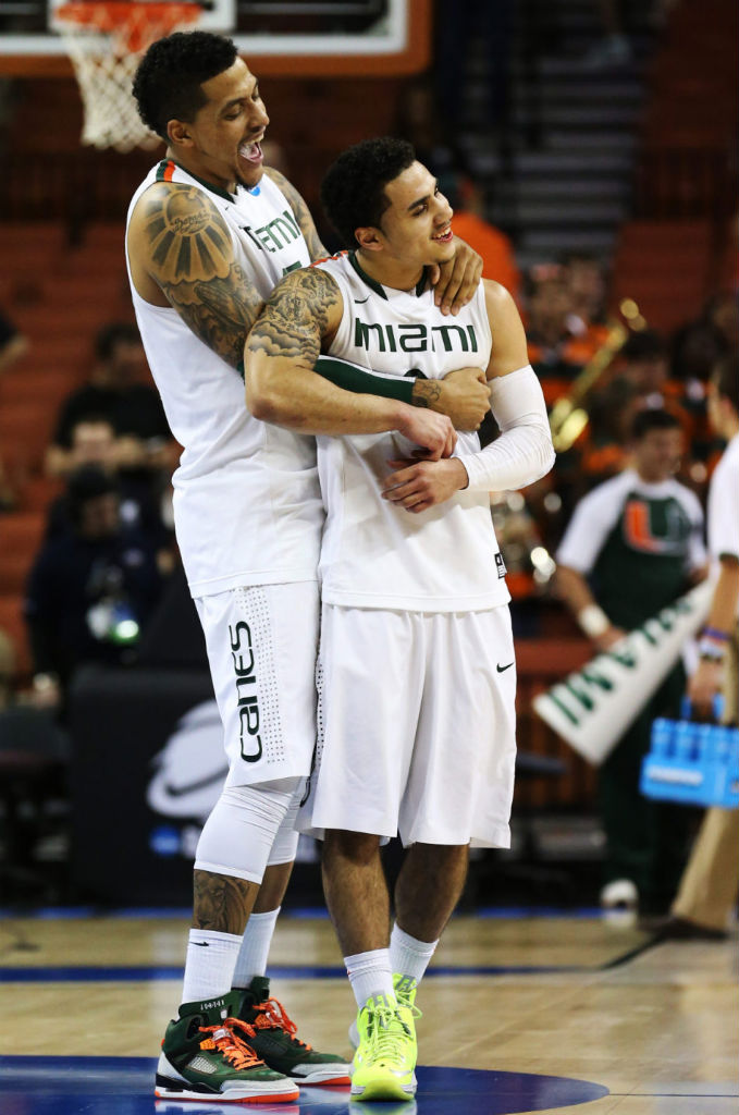 Julian Gamble Wears Solefly x Jordan Spizike Miami Hurricanes (3)