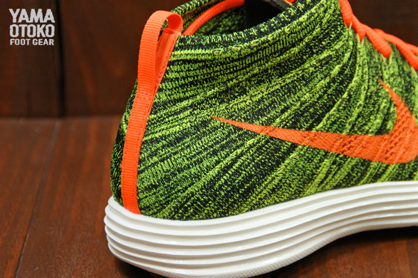 Nike Lunar Flyknit Chukka sequoia heel