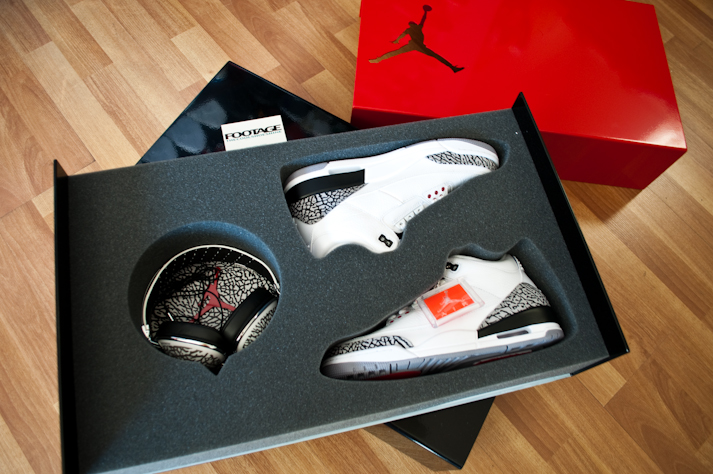 Jordan Brand x Skullcandy Cement Jordan 3 Pack