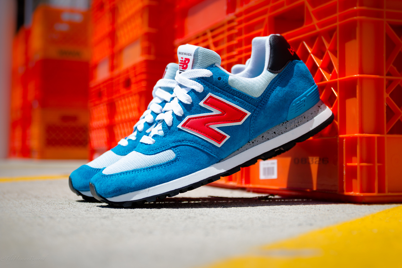 menigte mengsel lengte New Balance Made in USA 574 - Blue/Red 'National Parks' | Sole Collector