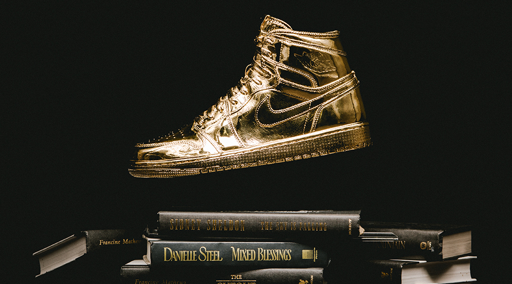 Go Up Close with an All-Gold Air Jordan 