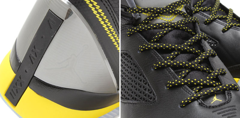 Air Jordan Flight Remix Black/Vibrant Yellow-Cool Grey Release Date 679680-070 (6)