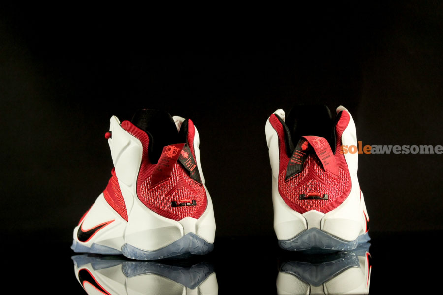 Nike LeBron XII 12 Lion Heart Red/White 684593-601 (5)