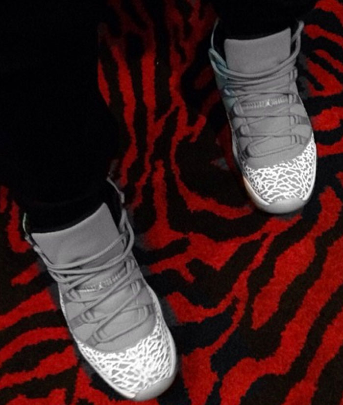 Usher Debuts 'Elephant Print' Air 