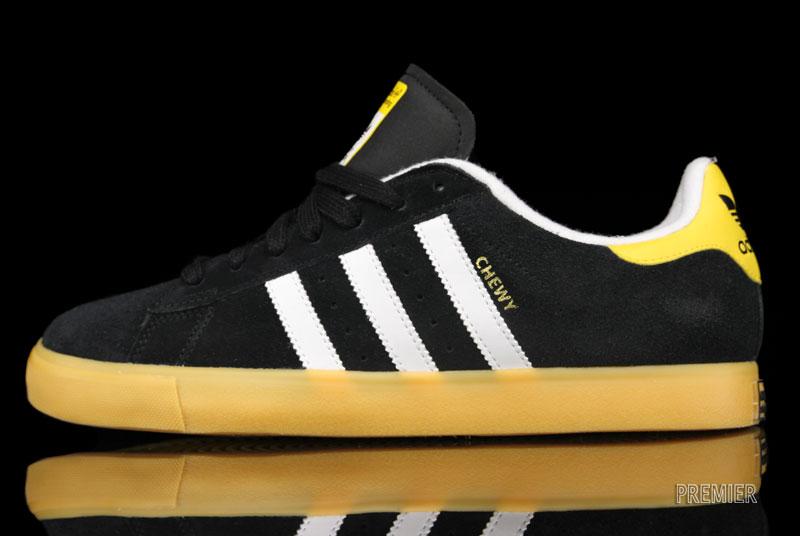 adidas campus black gum sole