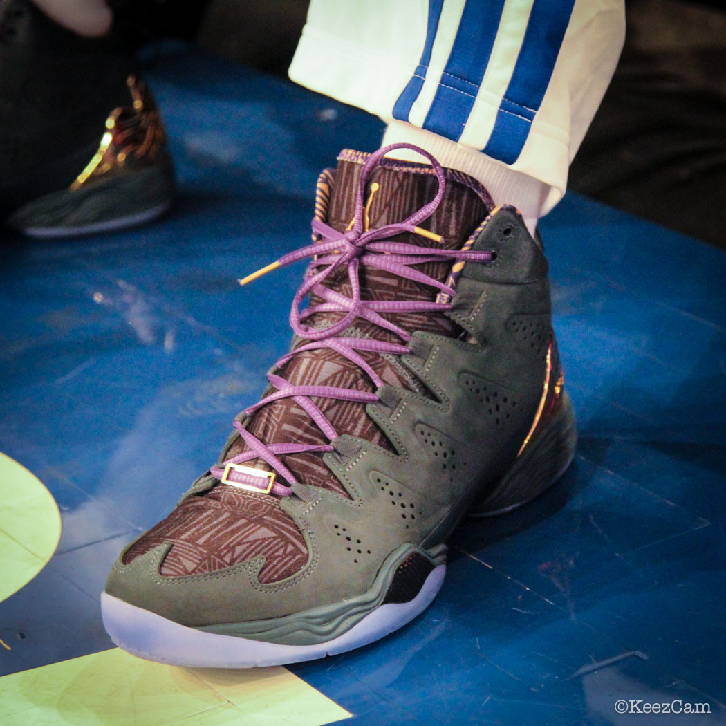 Sole Watch: Up Close At MSG for Knicks vs Nets - Carmelo Anthony wearing Jordan Melo M10 BHM (2)