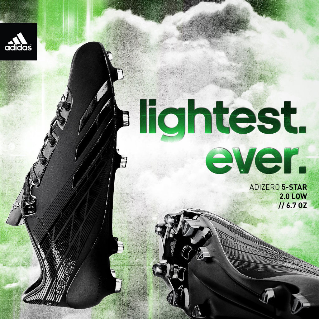 adizero 2.0 football cleats