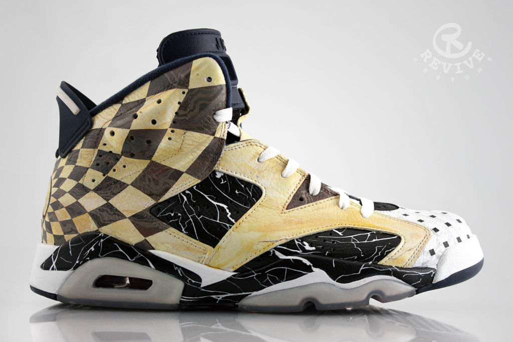 Air Jordan 6 'Marble Floor' by Revive Customs (1)