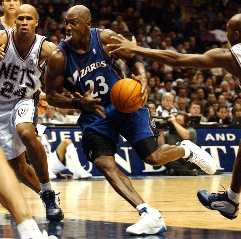 Jordan 7 french blue hotsell on feet