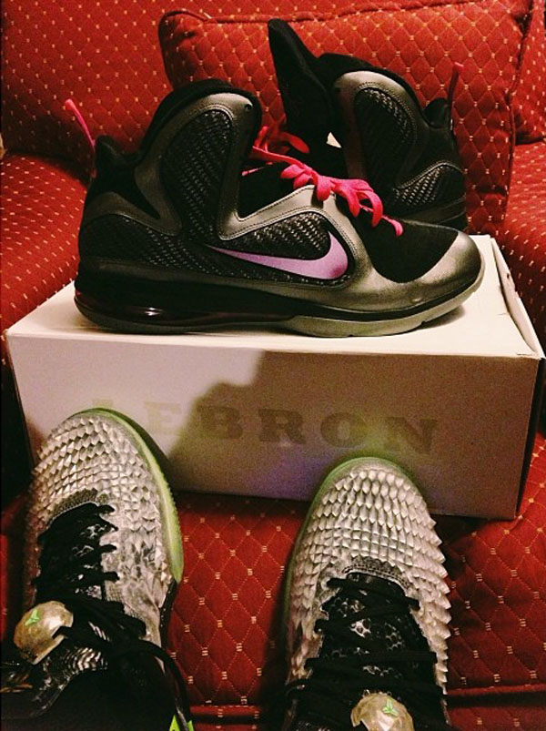 Derrick Williams Picks Up Nike LeBron 9 Miami Nights