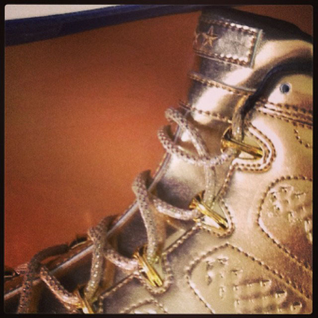 Usher's Silver Air Jordan 9 IX