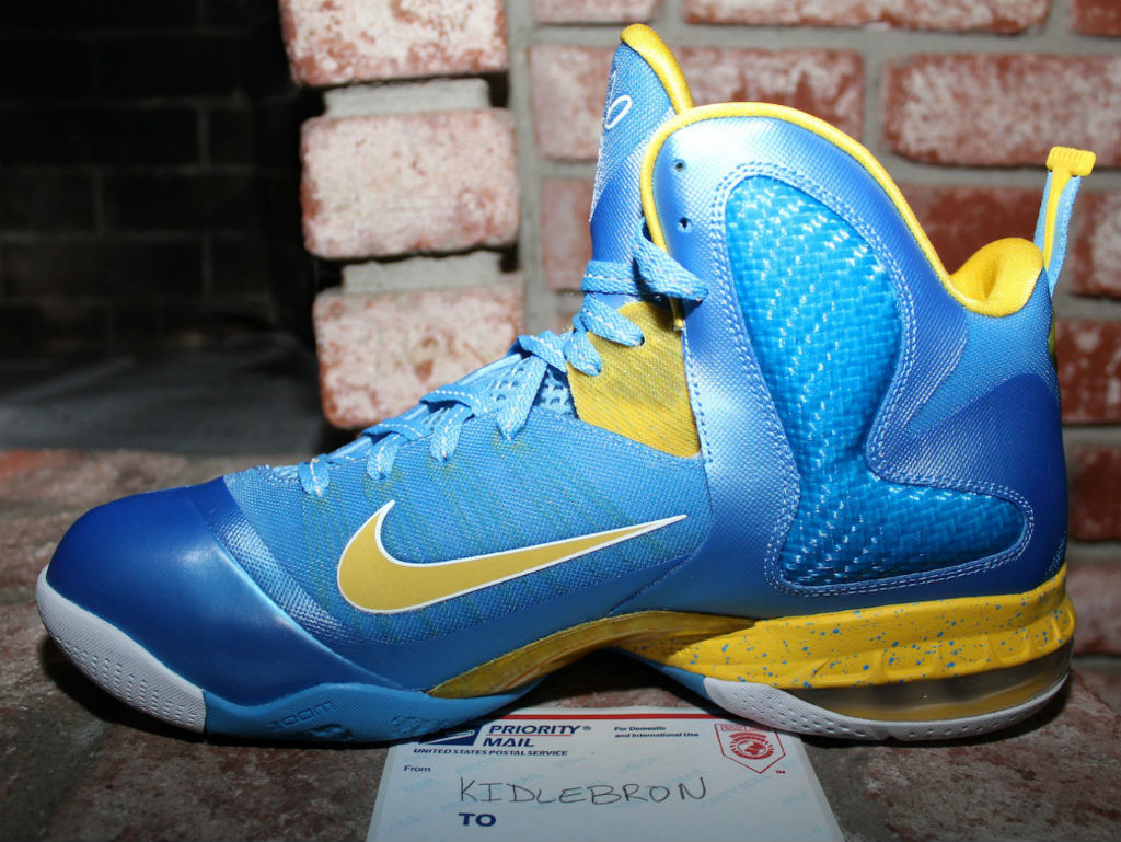 Nike LeBron IX 9 Swin Cash Chicago Sky PE (3)