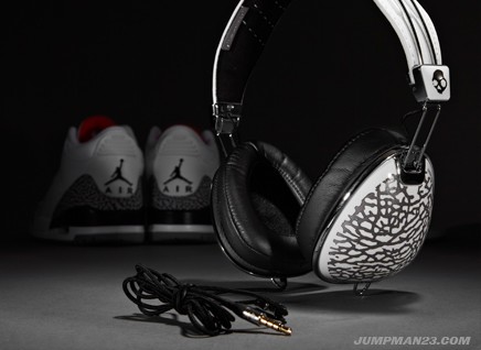 Jordan Brand x Skullcandy Aviator - Air Jordan Retro 3 Cement