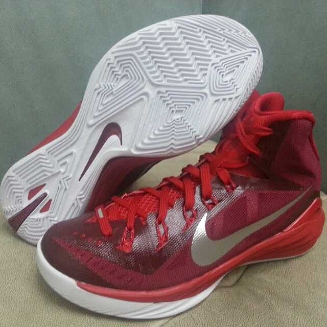 Nike hyperdunk red and 2024 white