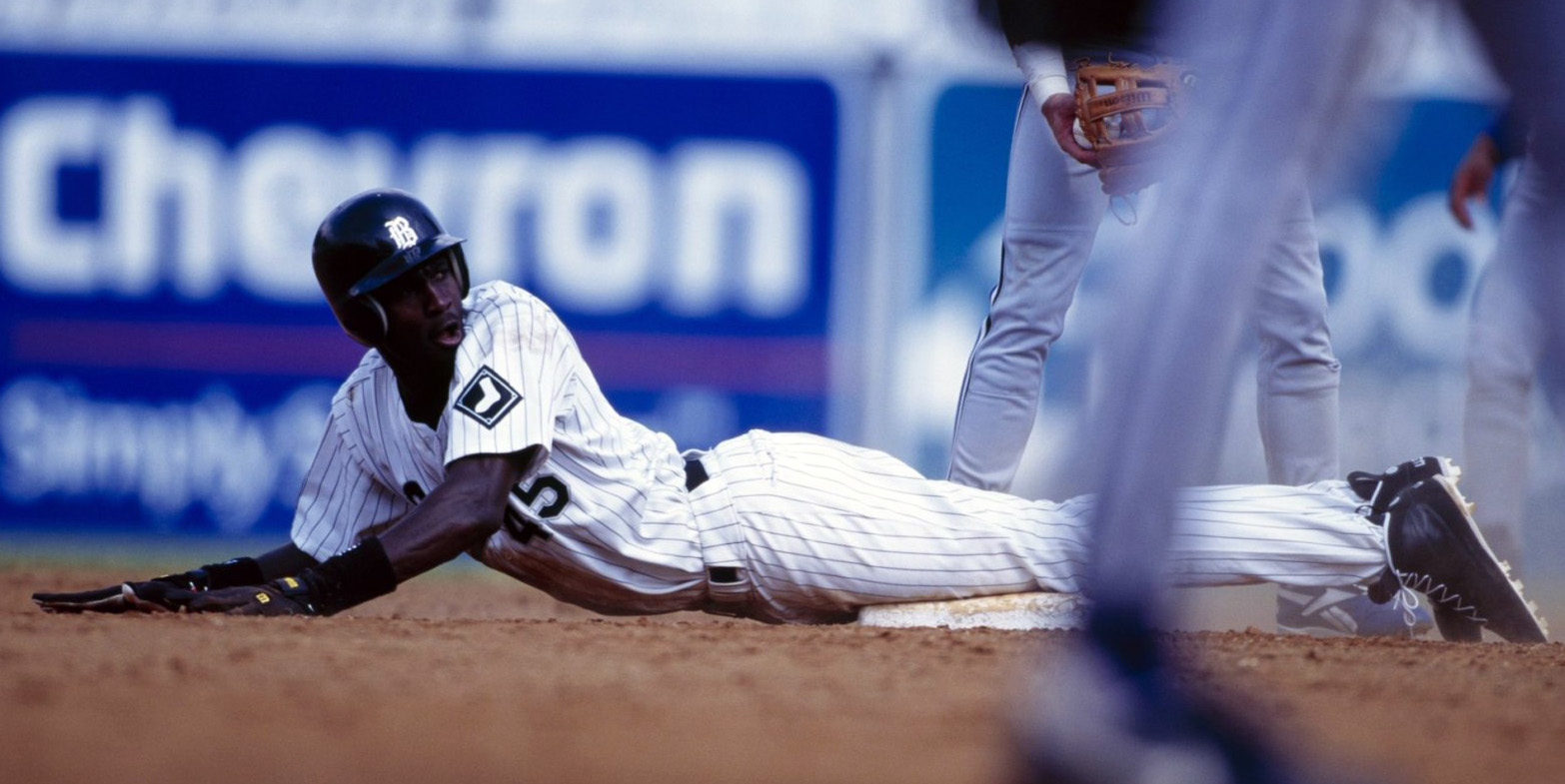 Flashback // Michael Jordan in the Air Jordan IX PE Baseball Cleat