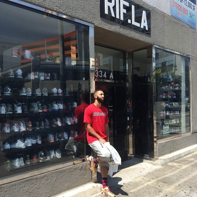 Kendall Marshall wearing Ronnie Fieg x ASICS GEL-Lyte III KFE