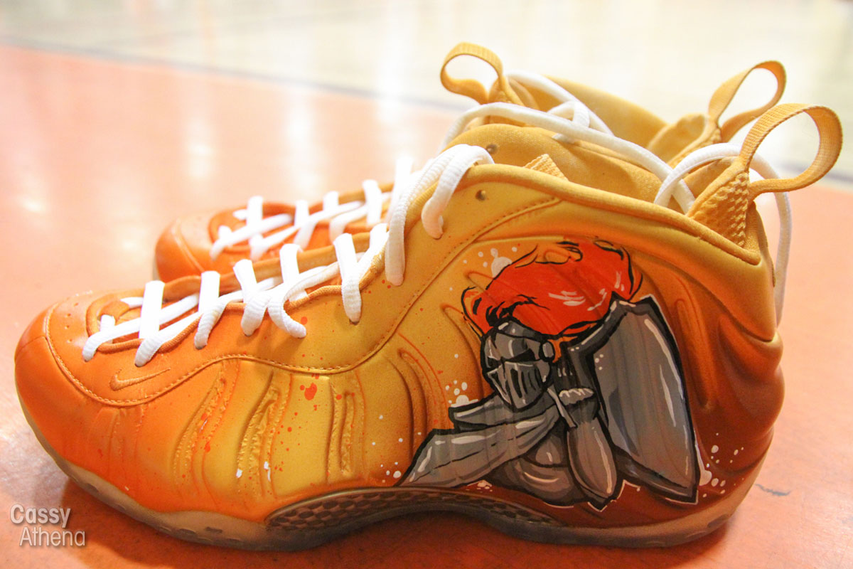 shoes gucci custom Custom in 11 LeBron Wears Gilbert Nike Arenas Foamposite &