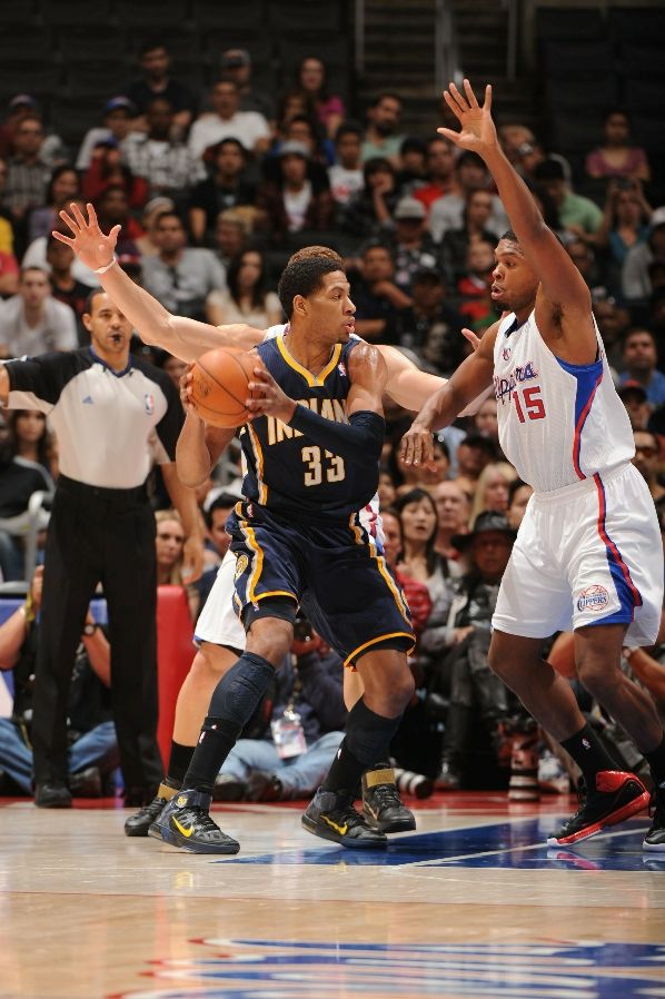 Danny Granger wearing the Nike Air Max Fly By