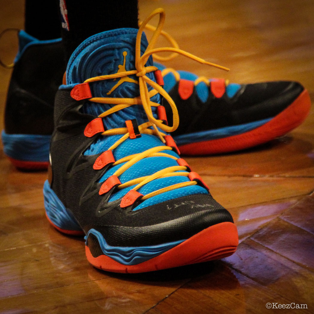 Russell Westbrook wearing Air Jordan XX8 SE PE (2)