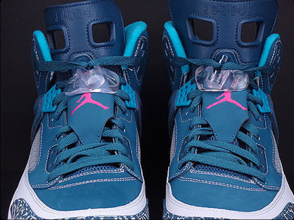 jordan spizike blue and pink