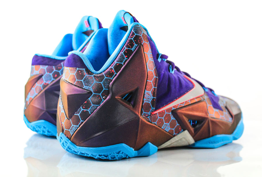 nike lebron 11 summit lake hornets