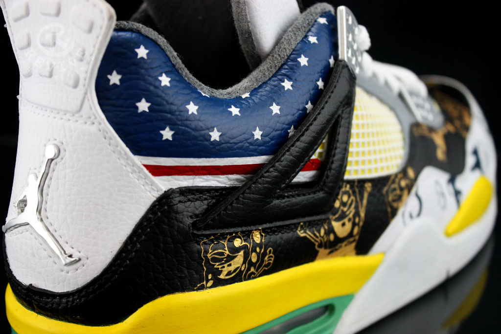 Air Jordan 4 What the Fake? by Revive Customs