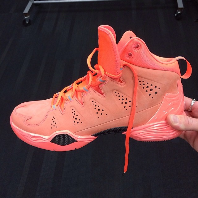 Macklemore Picks Up Jordan Melo M10 Northwest King Salmon